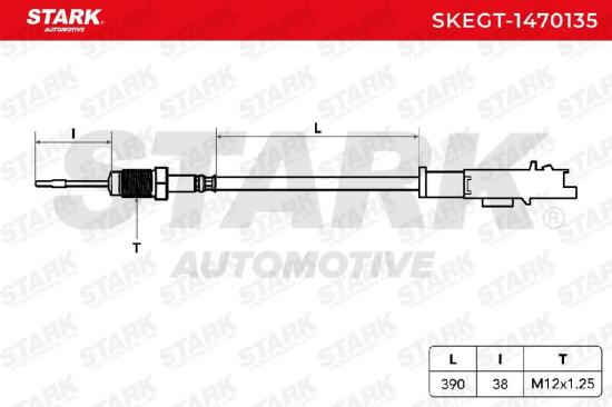 STARK SKEGT-1470135 Abgastemperatursensor 2-Polig passend für PEUGEOT 307 (3A/C) Bild STARK SKEGT-1470135 Abgastemperatursensor 2-Polig passend für PEUGEOT 307 (3A/C)