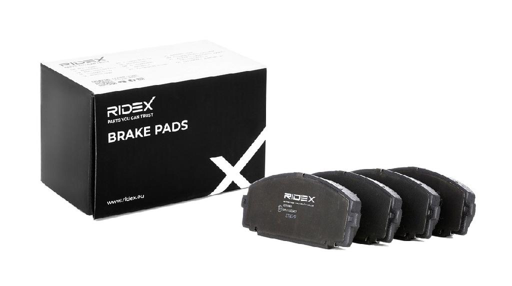RIDEX Bremsbelagsatz Bremsbeläge Vorne für TOYOTA HIACE IV Kasten Hiace IV Bus