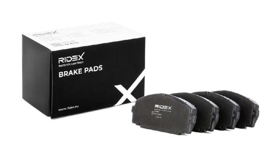 RIDEX Bremsbelagsatz Bremsbeläge Vorne für TOYOTA HIACE IV Kasten Hiace IV Bus Bild RIDEX Bremsbelagsatz Bremsbeläge Vorne für TOYOTA HIACE IV Kasten Hiace IV Bus
