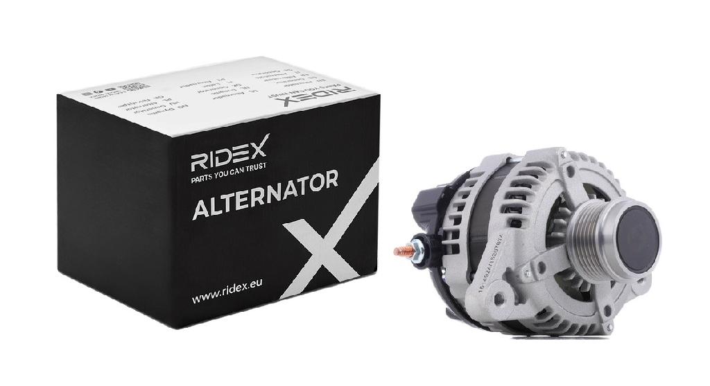 RIDEX 4G0530 Lichtmaschine 150A 12V Drehrichtung im Uhrzeigersinn mit 373002F200