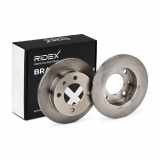 RIDEX 82B0983 2x Bremsscheiben Vorne Ø221mm voll für FORD FIESTA II (FBD)