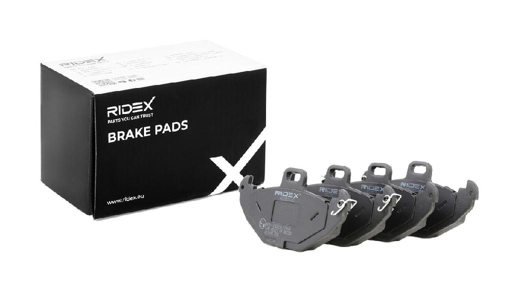 RIDEX Bremsbelagsatz Bremsbeläge Hinten für RENAULT Espace 1II (JE0) Laguna 1