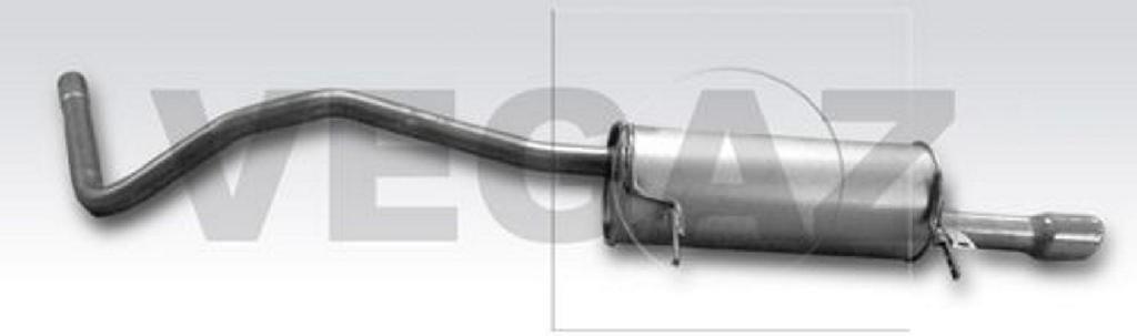 VEGAZ Endschalldämpfer für RENAULT Fluence (L3)