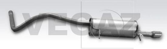 VEGAZ Endschalldämpfer für RENAULT Fluence (L3) Bild VEGAZ Endschalldämpfer für RENAULT Fluence (L3)