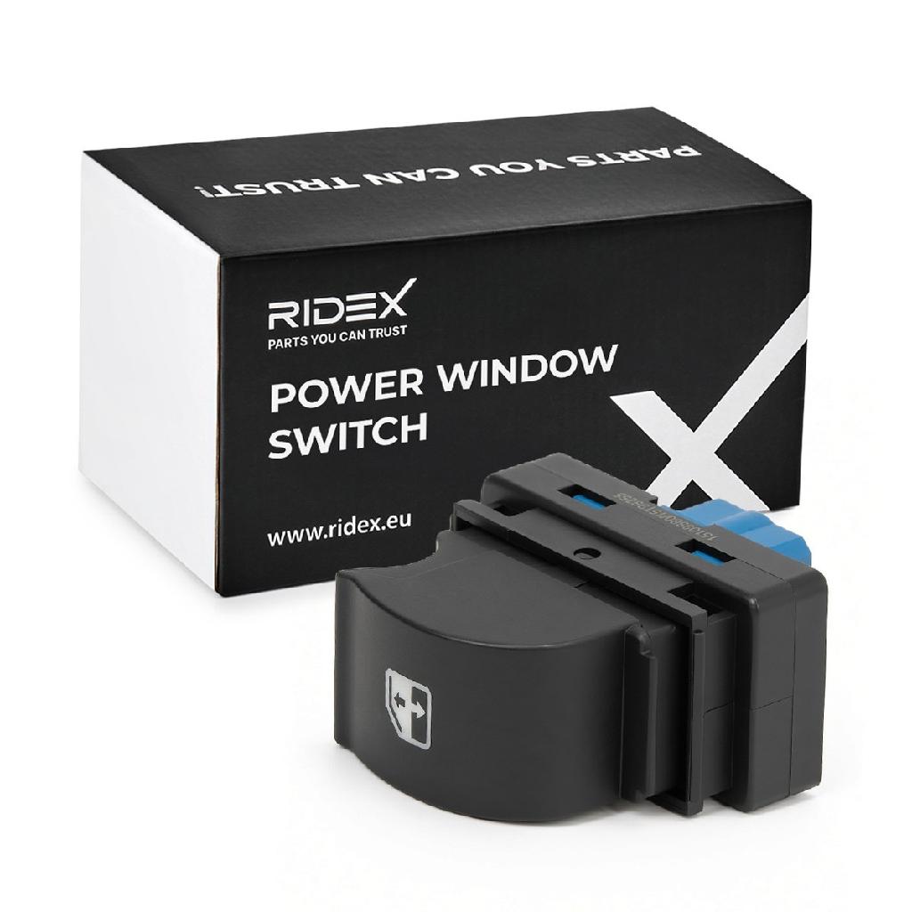 RIDEX 1761S0097 Fensterheberschalter beifahrerseitig Anzahl der Steckkontakte: 4
