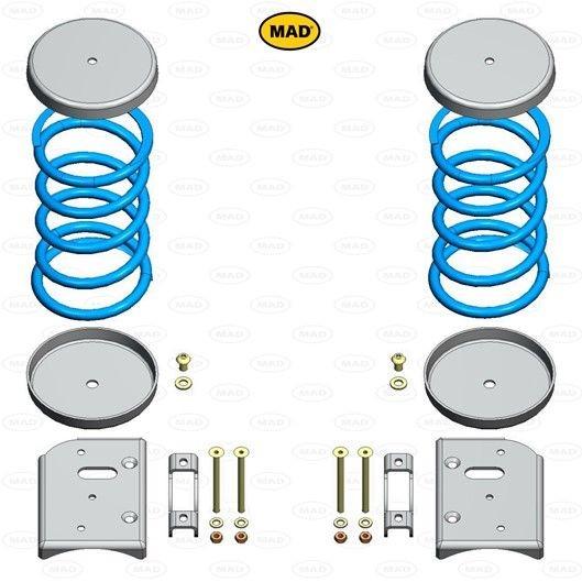 MAD Fahrwerksatz Federn für FORD Transit Mk7 Kastenwagen (V363, FCD, FDD)