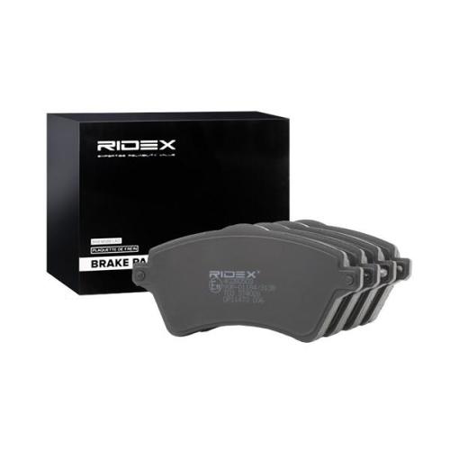 RIDEX Bremsbelagsatz Bremsbeläge Vorne für NISSAN NP300 Navara Pickup (D23) Bild RIDEX Bremsbelagsatz Bremsbeläge Vorne für NISSAN NP300 Navara Pickup (D23)