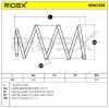 RIDEX 188C1233 2x Federn Fahrwerksfedern Vorne für TOYOTA AVENSIS Kombi Bild RIDEX 188C1233 2x Federn Fahrwerksfedern Vorne für TOYOTA AVENSIS Kombi