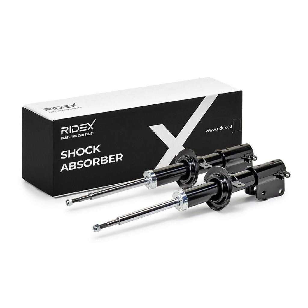 RIDEX 854S1673 2x Stoßdämpfer Federbein Gasdruck Vorne für OPEL 1697757280