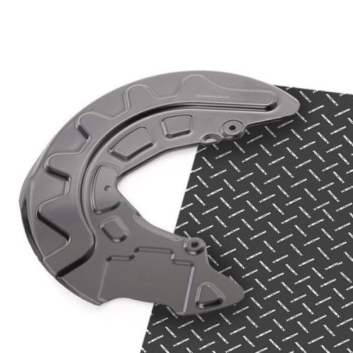 RIDEX 1x Ankerblech / Spritzblech Vorne links für VW Golf 5II Schrägheck schwarz Bild RIDEX 1x Ankerblech / Spritzblech Vorne links für VW Golf 5II Schrägheck schwarz
