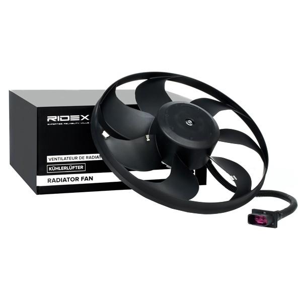 RIDEX 508R0016 Kühlerlüfter Lüfter Motorkühlung ohne Kühlerlüfterrahmen (Zarge)