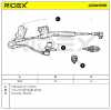 RIDEX ABS-Sensor 412W0591 vorne rechts Sensorart: passiver Sensor 965mm Bild RIDEX ABS-Sensor 412W0591 vorne rechts Sensorart: passiver Sensor 965mm