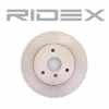 RIDEX 82B0224 2x Bremsscheiben Vorne Ø279,8mm voll für SMART FORTWO Coupe Bild RIDEX 82B0224 2x Bremsscheiben Vorne Ø279,8mm voll für SMART FORTWO Coupe