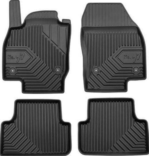 FROGUM 77408821 Fußmatten Set Vorne und Hinten für VW T-Cross (C11)