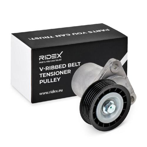 RIDEX 310T0241 Spannrolle Keilrippenriemen für FORD Fiesta Mk5 Schrägheck Bild RIDEX 310T0241 Spannrolle Keilrippenriemen für FORD Fiesta Mk5 Schrägheck
