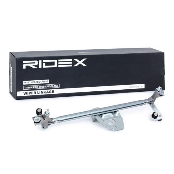 RIDEX Wischergestänge Vorne Gestänge Scheibenwischer ohne Elektromotor 300W0018