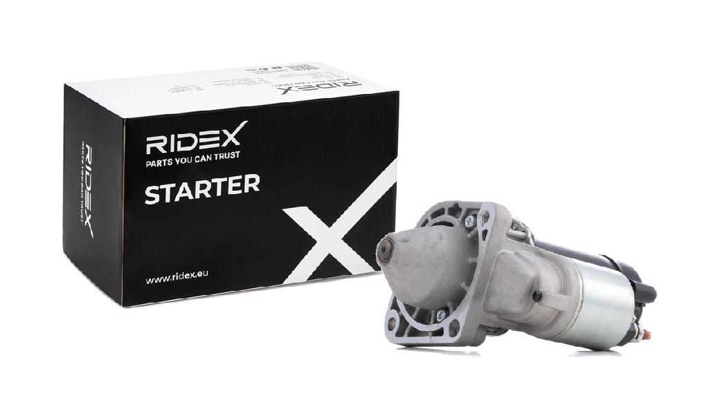 RIDEX Motor Starter/Anlasser 0,8kW für FIAT Panda Schrägheck (141) TIPO (160)