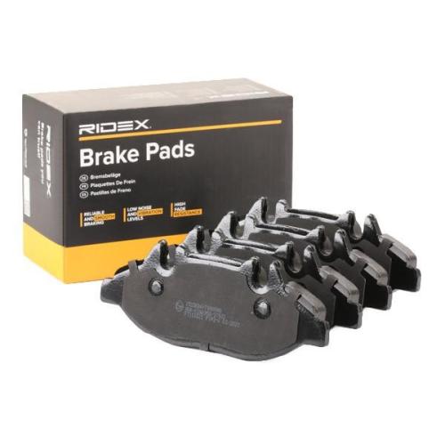 RIDEX Bremsbelagsatz Bremsbeläge Vorne passend für MERCEDES-BENZ VIANO (W639) Bild RIDEX Bremsbelagsatz Bremsbeläge Vorne passend für MERCEDES-BENZ VIANO (W639)