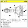 RIDEX 5J0181 Gelenksatz Antriebswelle Achswelle Vorne radseitig für OPEL Bild RIDEX 5J0181 Gelenksatz Antriebswelle Achswelle Vorne radseitig für OPEL