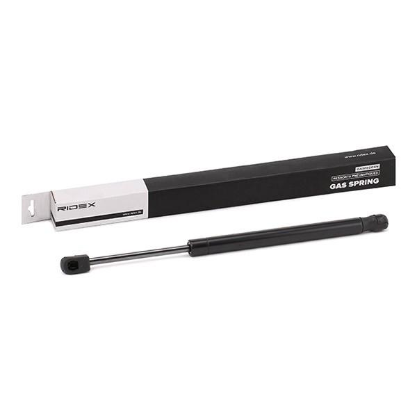 RIDEX 219G0825 Heckklappendämpfer hinten Länge:348mm 375N Hub: 113mm für JAGUAR