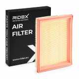 RIDEX 8A0043 Motor Luftfilter Filtereinsatz für FORD Fiesta Mk5 Schrägheck