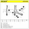 RIDEX 273C0708 Lenker Radaufhängung Querlenker Front rechts für VW 8N0407152A Bild RIDEX 273C0708 Lenker Radaufhängung Querlenker Front rechts für VW 8N0407152A