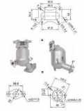 VEGAZ HOK-906 Katalysator Kat Euro 6 für HONDA HR-V (RU) 1819058SG00 181905R7P10