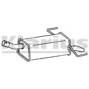 VEGAZ Endschalldämpfer Hinten für OPEL Astra H Caravan (A04) Bild VEGAZ Endschalldämpfer Hinten für OPEL Astra H Caravan (A04)