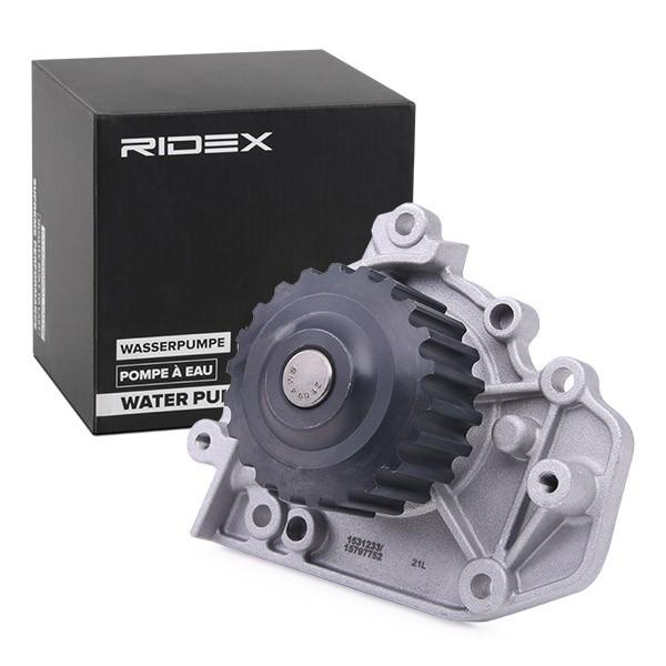 RIDEX 1260W0410 Kühlmittelpumpe Motorkühlung Wasserpumpe mechanisch 22-Zähn