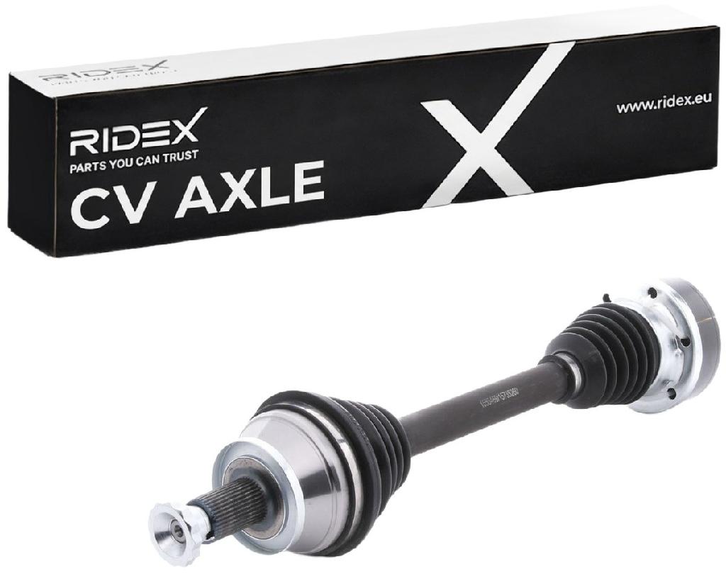 RIDEX Antriebswelle Achswelle Vorderachse/Vorne links für VW Schaltgetriebe