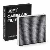 RIDEX 424I0190 Innenraumfilter Pollenfilter Aktivkohlefilter Höhe: 30 Breite: