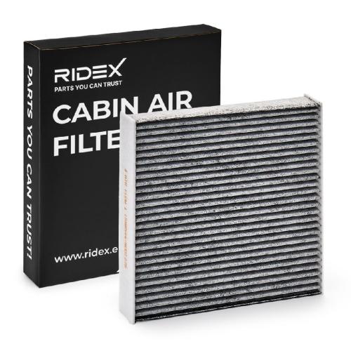 RIDEX 424I0190 Innenraumfilter Pollenfilter Aktivkohlefilter Höhe: 30 Breite: Bild RIDEX 424I0190 Innenraumfilter Pollenfilter Aktivkohlefilter Höhe: 30 Breite: