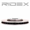 RIDEX 82B0493 2x Bremsscheiben Vorne Ø256mm Belüftet für VW up! Schrägheck Bild RIDEX 82B0493 2x Bremsscheiben Vorne Ø256mm Belüftet für VW up! Schrägheck