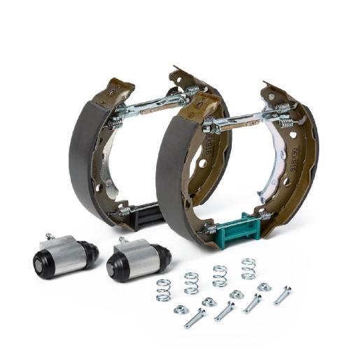 RIDEX Bremsenset Trommelbremse Bremsbacken Satz Hinten für OPEL Corsa F Bild RIDEX Bremsenset Trommelbremse Bremsbacken Satz Hinten für OPEL Corsa F