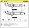 RIDEX 854S1527 2x Stoßdämpfer Federbein Gasdruck Vorne für VW Golf 1V Schrägheck Bild RIDEX 854S1527 2x Stoßdämpfer Federbein Gasdruck Vorne für VW Golf 1V Schrägheck