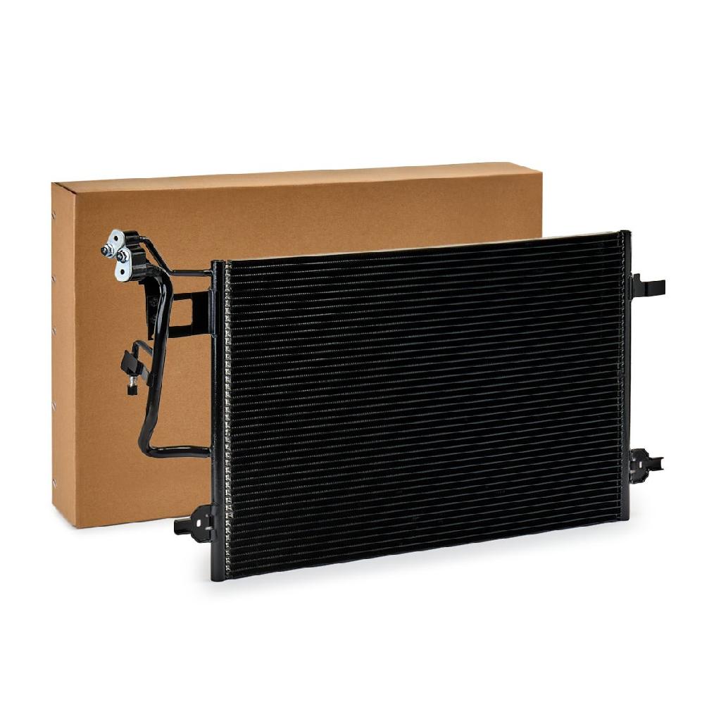 RIDEX 448C0050 Klimakondensator Klimaanlage Auto ohne Trockner für VW 3B0260401