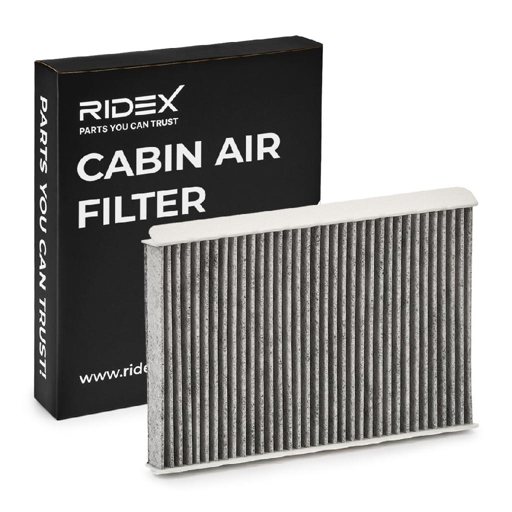 RIDEX 424I0020 Innenraumfilter Pollenfilter Aktivkohlefilter Höhe: 30 Breite: