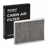 RIDEX 424I0020 Innenraumfilter Pollenfilter Aktivkohlefilter Höhe: 30 Breite: