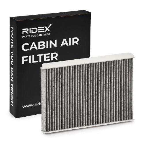 RIDEX 424I0020 Innenraumfilter Pollenfilter Aktivkohlefilter Höhe: 30 Breite: Bild RIDEX 424I0020 Innenraumfilter Pollenfilter Aktivkohlefilter Höhe: 30 Breite: