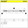 2x RIDEX Bremsschlauch 83B1345 VORNE BREMSSCHLÄUCHE Länge: 542mm für VW Bild 2x RIDEX Bremsschlauch 83B1345 VORNE BREMSSCHLÄUCHE Länge: 542mm für VW