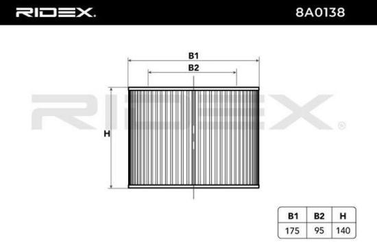 RIDEX 8A0138 Motor Luftfilter Umluftfilter für SAAB 9-5 Kombi (YS3E) 9-3 (YS3F) Bild RIDEX 8A0138 Motor Luftfilter Umluftfilter für SAAB 9-5 Kombi (YS3E) 9-3 (YS3F)