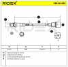 RIDEX 3922L0165 Lambdasonde Oxygen O2 Sensor Beheizt für AUDI A4 Avant (8ED, B7) Bild RIDEX 3922L0165 Lambdasonde Oxygen O2 Sensor Beheizt für AUDI A4 Avant (8ED, B7)