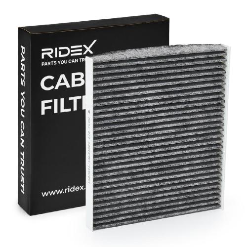 RIDEX 424I0400 Innenraumfilter Pollenfilter Aktivkohlefilter Höhe: 25 Breite: Bild RIDEX 424I0400 Innenraumfilter Pollenfilter Aktivkohlefilter Höhe: 25 Breite: