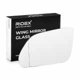 RIDEX 1914M0075 Spiegelglas Glas Aussenspiegel asphärisch links für VW POLO (9N)