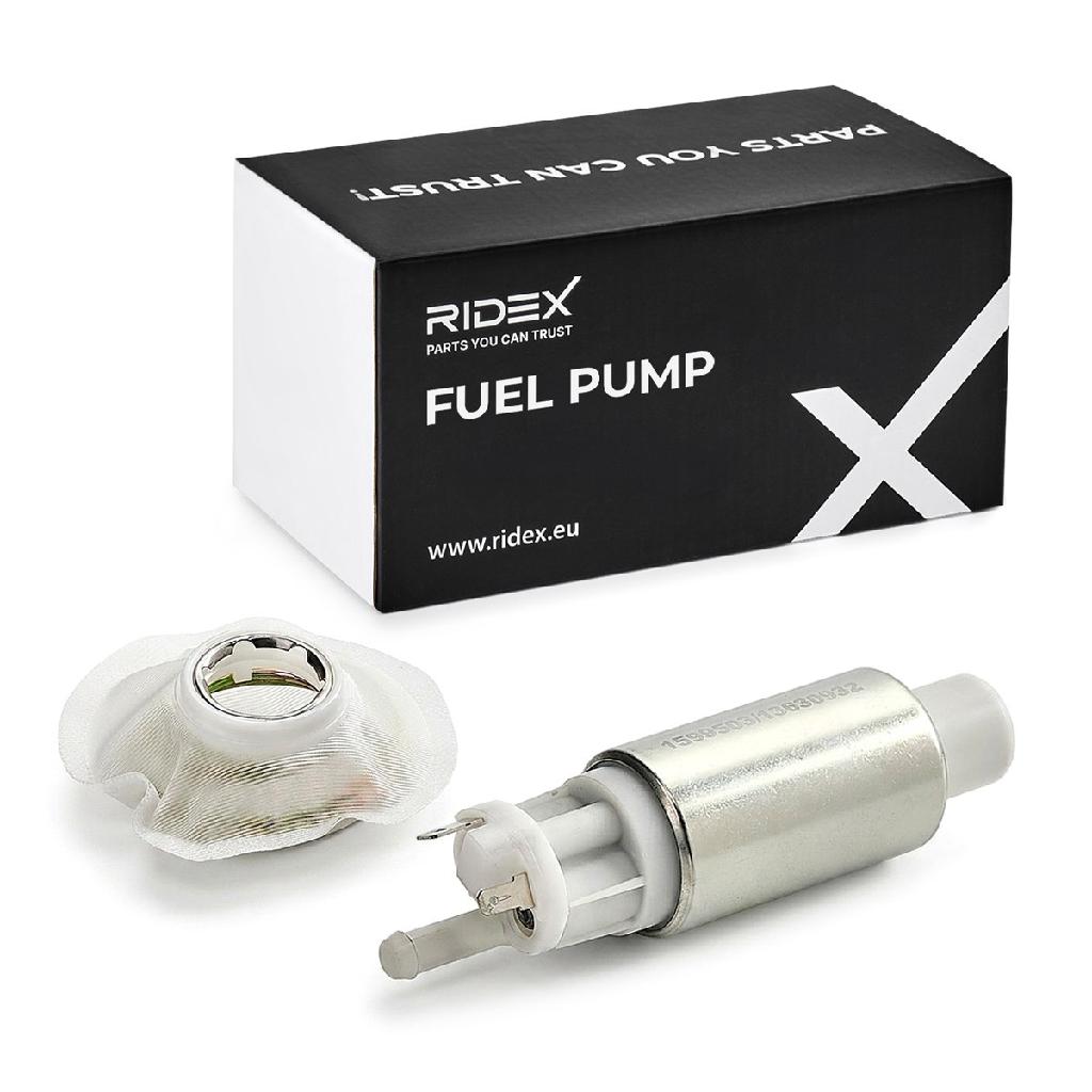 RIDEX 458F0141 Kraftstoffpumpe 4 Bar Druck für FIAT PUNTO (188) BARCHETTA (183)