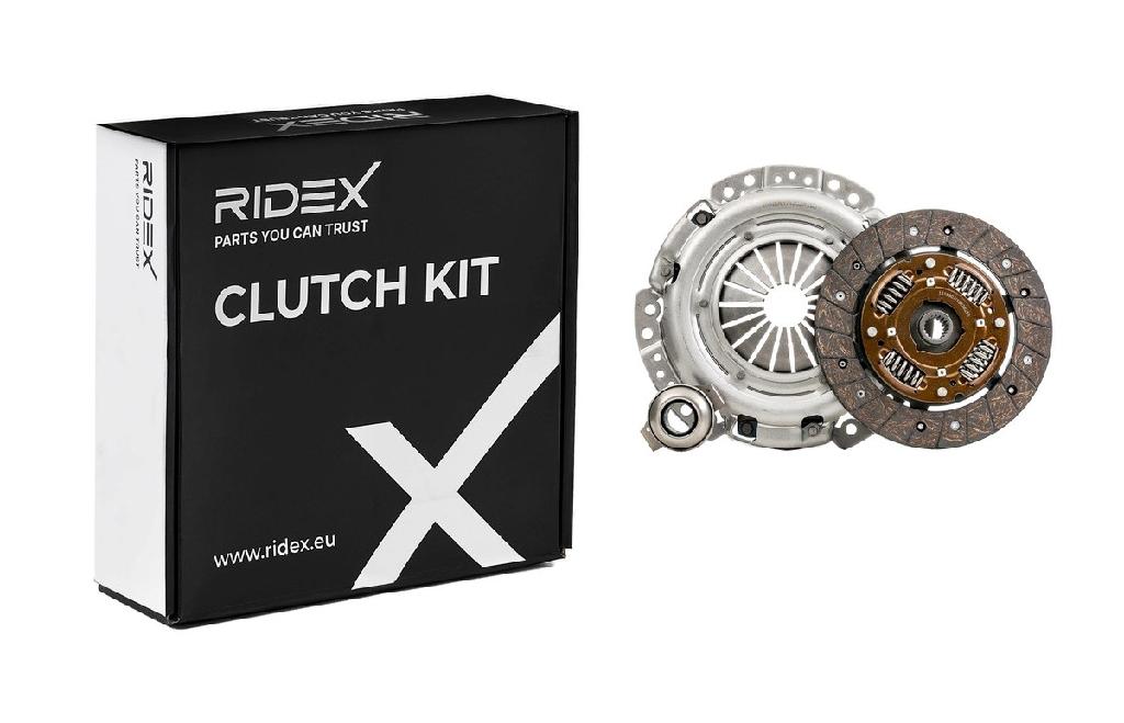 RIDEX 479C0201 Kupplungssatz passend für PEUGEOT 205 II (20A/C) 2050W1 2050F4
