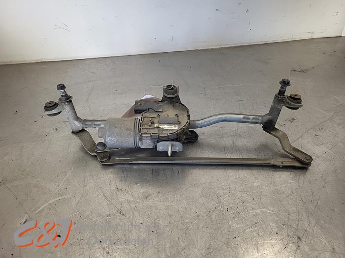 Scheibenwischermotor + Mechanik von einem Volkswagen Caddy