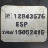 Abs Pumpe 12843576 Saab 9-3 II (YS3F) Cabrio 1.9 TiD 16V (Z19DTH) 2008