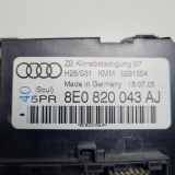 Bedienung Klimacontrolle 8E0820043AJ Audi A4 Avant (B7) Kombi 2.5 TDI V6 24V (BDG) 2004