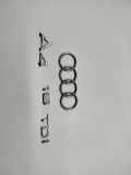 Emblem AUDI A4 (8D2, B5)